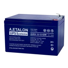 Аккумулятор A.ETALON AHRX 12-12-52W (12V / 12Ah)