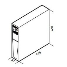 Батарейный модуль Riello BB SDH 72-M1