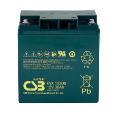 Аккумулятор CSB EVX 12300 (12V / 30Ah)