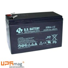 Аккумулятор BB Battery HR6-12 (12V / 6Ah)