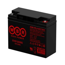 Аккумулятор WBR EVX12220S тяговый 12V 22Ah