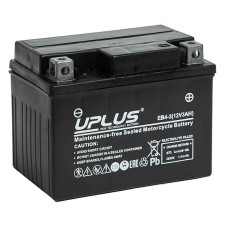 Мото аккумулятор UPLUS EB4-3 (12V 3Ah) (YB4L-B YB4L-A YTX4L-BS)