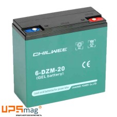 Аккумулятор тяговый Chilwee 6-DZM-20 (12V / 24Ah C5) GEL