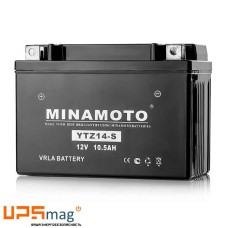 Мото аккумулятор Minamoto YTZ14-S (12V 10.5Ah) (YB9A-A 12N9-4B-1 YB9-B) YTZ14-S