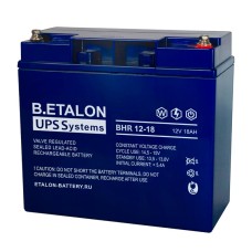 Аккумулятор B.ETALON BHR 12-18 (12V / 18Ah)