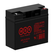 Аккумулятор тяговый WBR GPLi12.8-24 (12V / Ah C5) Li-Ion (LiFePo4)