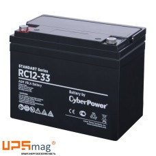 Аккумулятор CyberPower RC12-33 (12V / 33Ah)