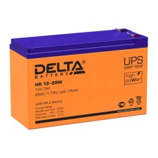 Аккумулятор Delta HR 12-28W (12V / 7Ah)