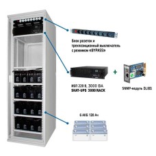 ИБП SKAT-UPS 3000 SNMP (3кВА/2.7кВт)