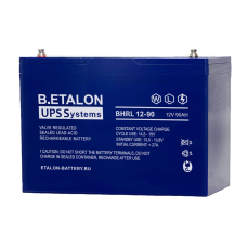 Аккумулятор B.ETALON BHRL 12-90 (12V / 90Ah)