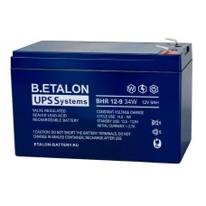 Аккумулятор B.ETALON BHR 12-9 34W (12V / 9Ah)