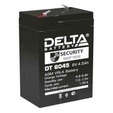 Аккумулятор Delta DT 6045 (6V / 4.5Ah)