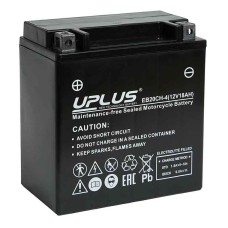 Мото аккумулятор UPLUS EB20CH-4 (12V 18Ah) (YTX16-BS YTX20CH-BS)