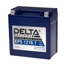 Мото аккумулятор Delta EPS 1218.1 (12V / 18Ah / 195A (CCA))