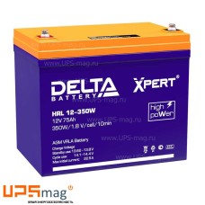 Аккумулятор Delta HRL 12-350W Xpert (12V / 75Ah)