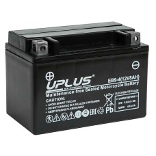 Мото аккумулятор UPLUS EB9-4 (12V 8Ah) (YTX9-BS)