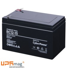 Аккумулятор CyberPower RC12-15 (12V / 15Ah)