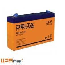 Аккумулятор Delta HR 6-7.2 (6V / 7.2Ah)