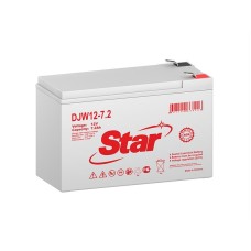 Аккумулятор STAR DJW12-7.2 (12V / 7.2Ah)