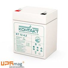 Аккумулятор Контакт КТ 12-4.5 (12V / 4.5Ah)