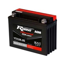 Аккумулятор RDRIVE EXTREMAL SILVER YTX18L-BS (12V / 18Ah)