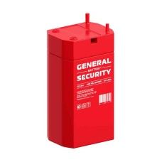 Аккумулятор General Security GS 0,5-4 (4V / 0.5Ah)