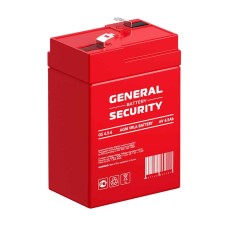 Аккумулятор General Security GS 4.5-6 (6V / 4.5Ah)