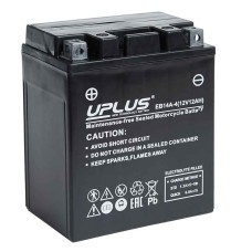 Мото аккумулятор UPLUS EB14A-4 (12V 12Ah) (YB14-BS YTX14AH YTX14AH-BS)