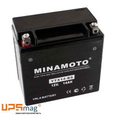 Мото аккумулятор Minamoto YTX14-BS (12V 14Ah) (YTX14-BS) YTX14-BS