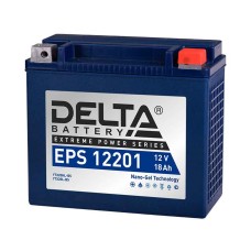 Мото аккумулятор Delta EPS 12201 (12V / 18Ah / 260A (CCA))