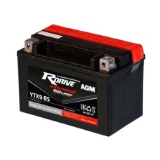 Аккумулятор RDRIVE EXTREMAL SILVER YTX9-BS (12V / 8Ah)