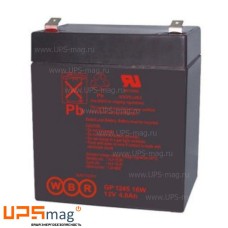 Аккумулятор WBR GP1245 16W (12V / 4Ah)