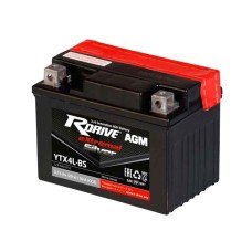 Аккумулятор RDRIVE EXTREMAL SILVER YTX4L-BS (12V / 3Ah)