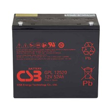 Аккумулятор CSB GPL 12520 (12V / 52Ah)