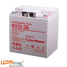 Аккумулятор CyberPower RV 12-26 (12V / 30Ah)