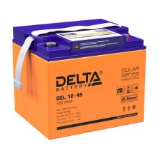 Аккумулятор Delta GEL 12-45 (12V / 45Ah)