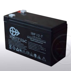 Аккумулятор ВАЗ ИМПУЛЬС IBPS 12-7 (12V / 7Ah)