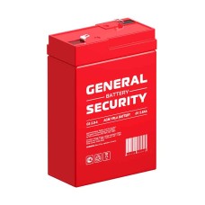 Аккумулятор General Security GS 2.8-6 (6V / 2.8Ah)