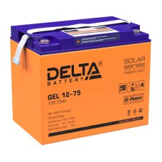 Аккумулятор Delta GEL 12-75 (12V / 75Ah)