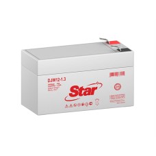 Аккумулятор STAR DJW12-1.3 (12V / 1.3Ah)