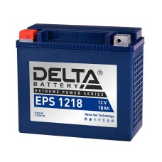 Мото аккумулятор Delta EPS 1218 (12V / 18Ah / 245A (CCA))