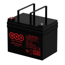 Аккумулятор тяговый WBR EVX36-12G (12V / 30.6Ah C5) GEL