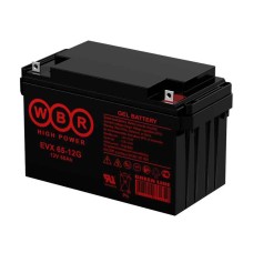 Аккумулятор тяговый WBR EVX65-12G (12V / 55.3Ah C5) GEL