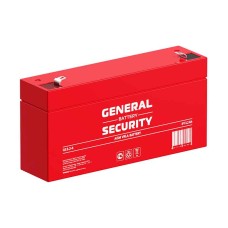 Аккумулятор General Security GS 3.2-6 (6V / 3Ah)