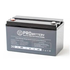 Аккумулятор тяговый PROBATTERY HLC12-90 (12V / 76Ah C5) GEL