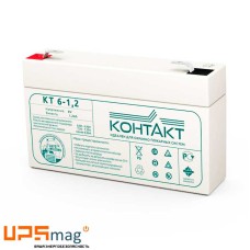 Аккумулятор Контакт КТ 6-1.2 (6V / 1.2Ah)