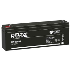 Аккумулятор Delta DT 12022 (12V / 2.2Ah)