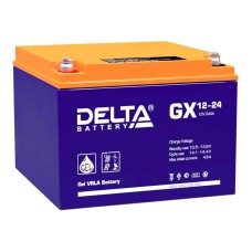 Аккумулятор Delta GX 12-24 (12V / 24Ah)