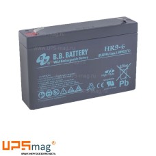 Аккумулятор BB Battery HR9-6 (6V / 8Ah)