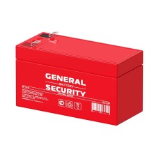 Аккумулятор General Security GS 1.2-12 (12V / 1.2Ah)